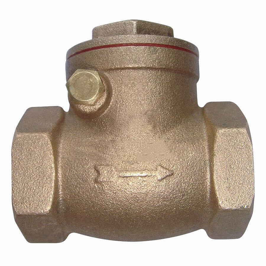 Cina grosir Cast Stainless Steel Flange End Swing Check Valve