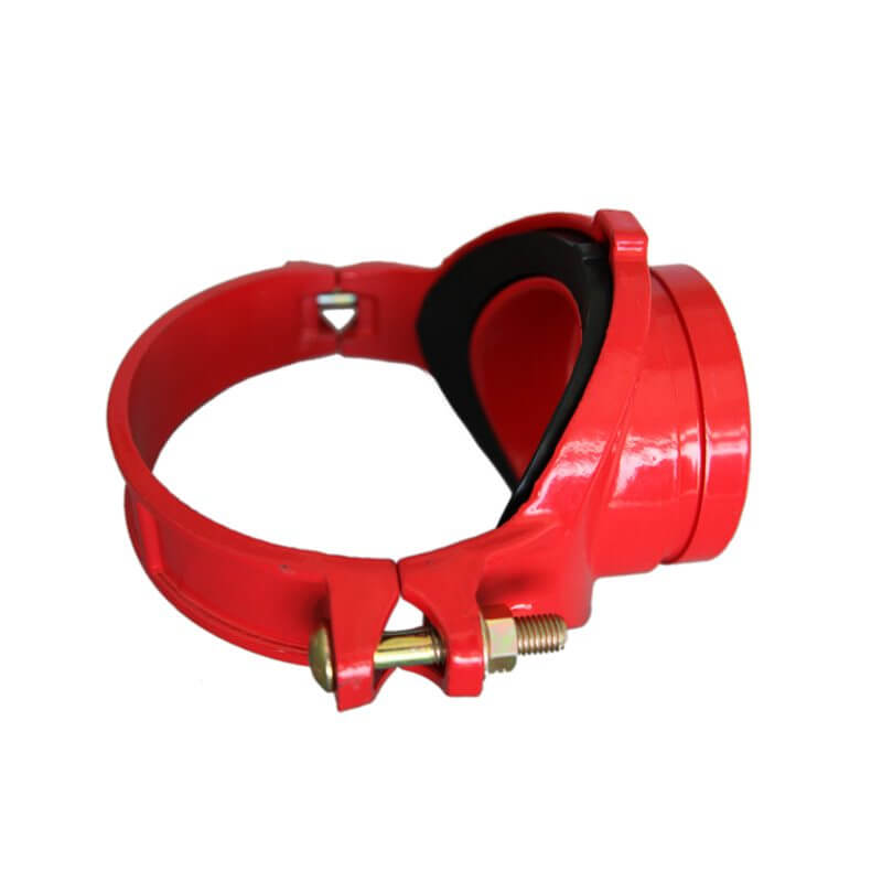 China Wholesale Carbon Steel Grooved Pipe Fitting Mechanical Tee untuk Fire Control