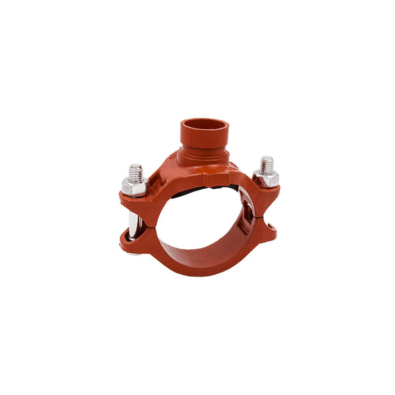 China Wholesale Carbon Steel Grooved Pipe Fitting Mechanical Tee untuk Fire Control