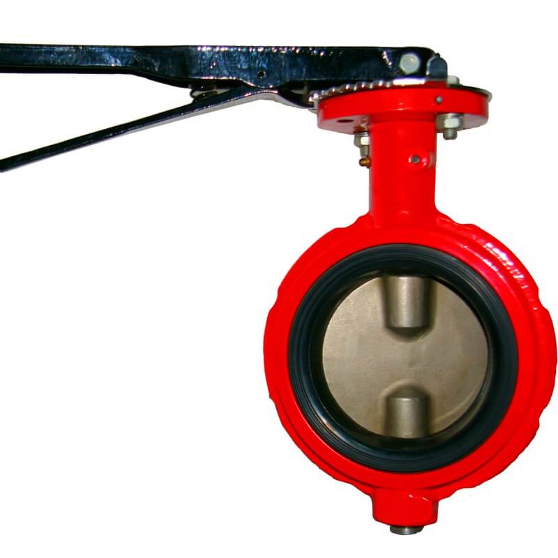 Pemasok Cina Pemasok Pipa Baja Fitting Clamp Butterfly Valve