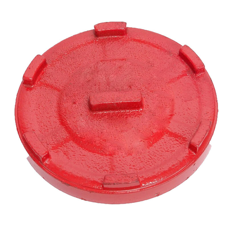 Harga Pabrik Cast Iron Grooved Pipe Casting Fitting Cap untuk Fire Equipment