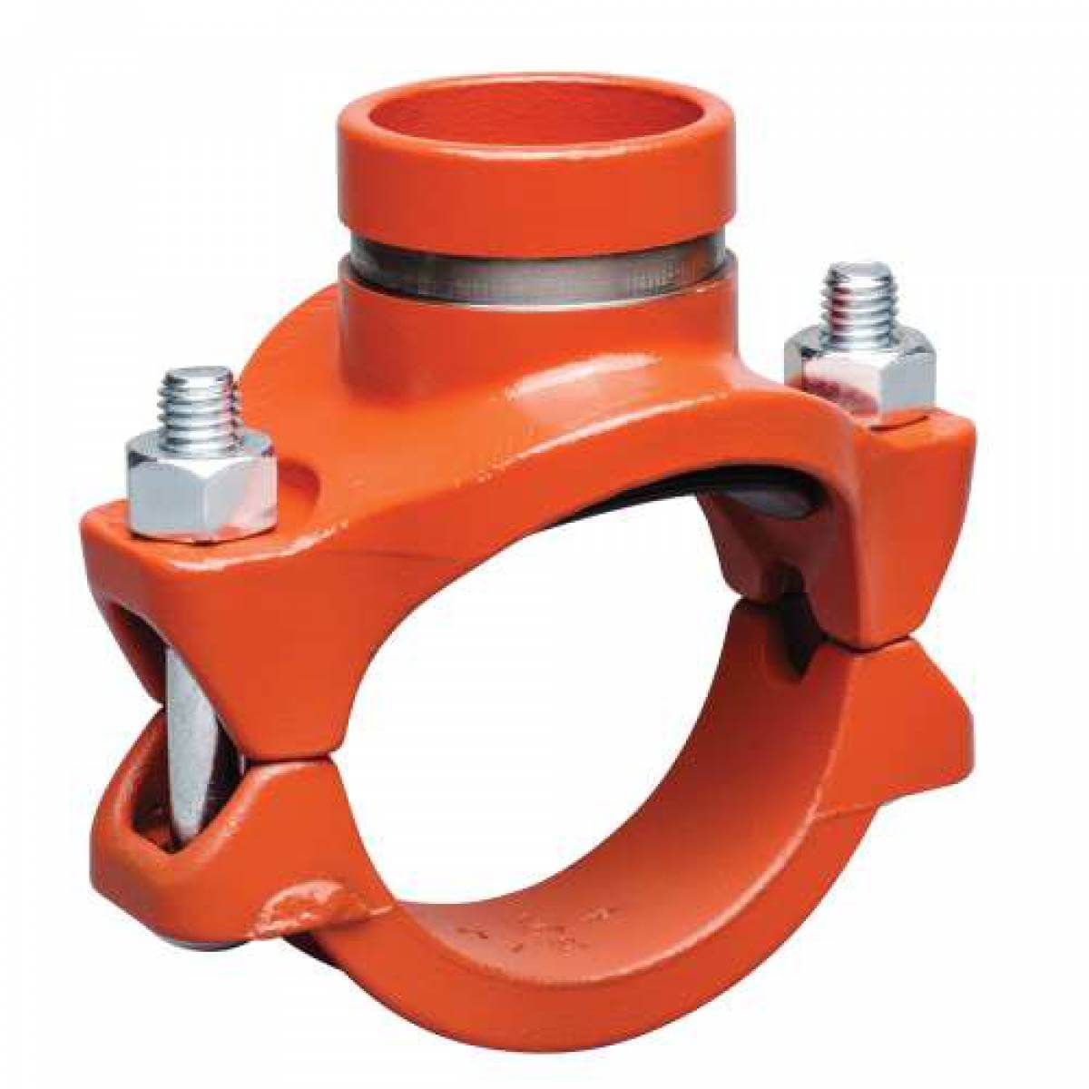 China Wholesale Carbon Steel Grooved Pipe Fitting Mechanical Tee untuk Fire Control