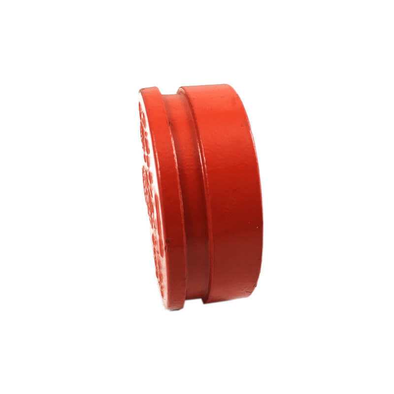 Tontr Grooved Blanks End Caps Ductile Iron Red Atau Galvanized Finish