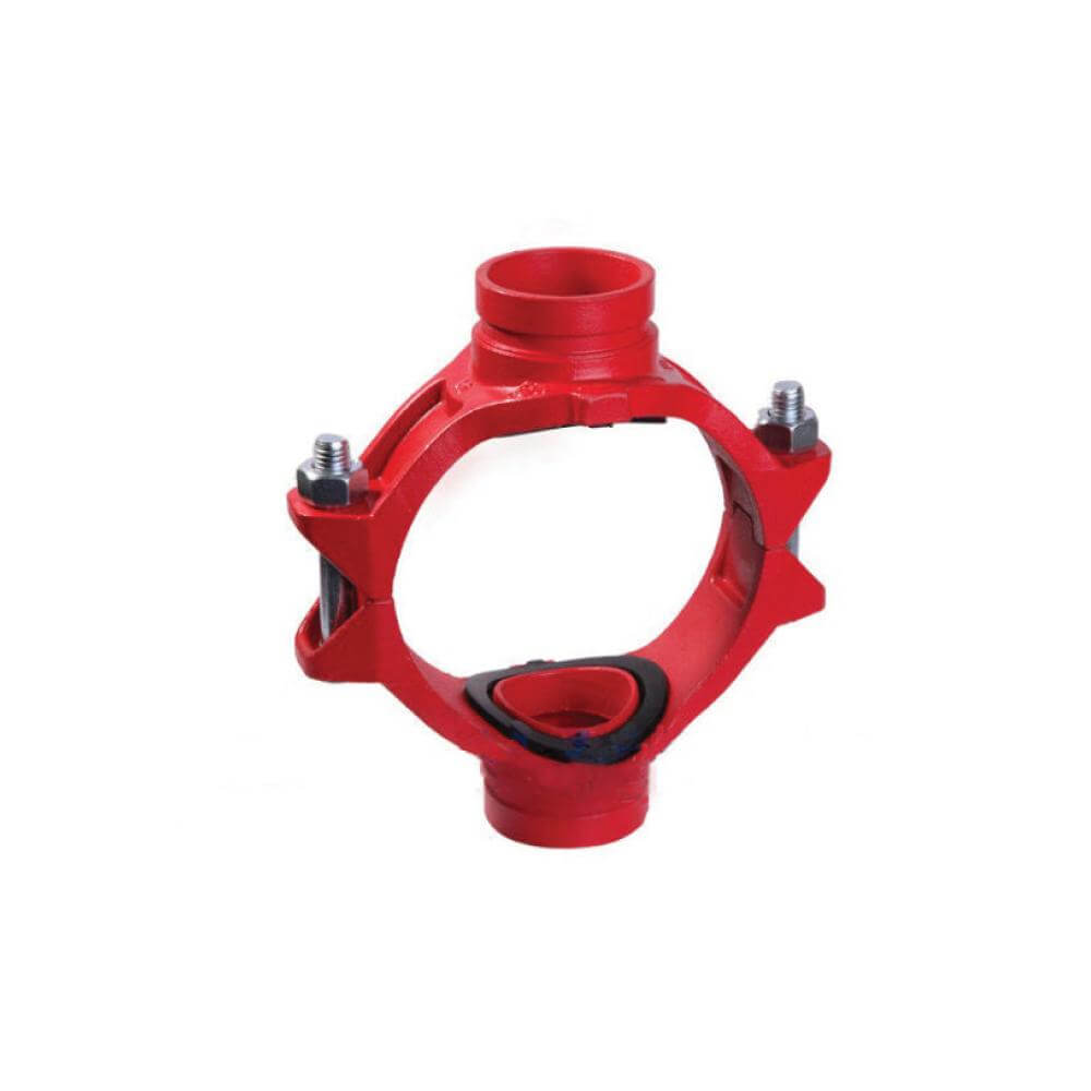 Tontr Pipe Fittings Standard Grooved Pipe Fittings Mechanical Cross